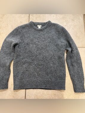 Women's Bean's Classic 100% Lambswool Sweater Crewneck Size Petite XS